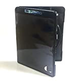 Vision Media® - 2 custodie ultra HD 4K blu Ray nero - Memorizza qualsiasi disco DVD/Blu Ray/giochi