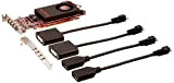 VisionTek Products Radeon 7750 SFF 2GB GDDR5 4M DirectX 11 OpenGL Singola Ventola Basso Profilo 4x MiniDP Scheda Grafica 900798