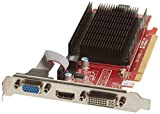 VisionTek Radeon 5450 - Scheda grafica 1 GB DDR3 (DVI-I, HDMI, VGA) 900860, colore: Rosso/Bianco