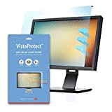 VistaProtect – Filtro Anti Luce Blu Premium per Monitor di computer e Schermo PC, Rimovibile (20" - 22" pollici)