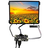 VSDISPLAY 10.4 Pollici 1024X768 600nit Luminosità WLED IPS Schermo LCD VS104T-004A e HD-Mi Audio LCD Controller Board,Sostituzione per G104XVN01.0, G104X1-L03