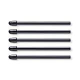 Wacom - Pennini di ricambio per penna Wacom One, confezione da 5 pezzi, colore: Nero