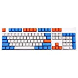 WanBeauty 108Pcs / Set Keycaps Keycaps Di Corrispondenza Dei Colori PBT Key Cap Per Tastiera Meccanica Cherry MX Unico Ed ...