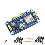 Waveshare Raspberry Pi gsm/GPRS/Bluetooth Hat Based SIM800C Support SMS, GPRS, DTMF, HTTP, FTP, MMS, email for Band gsm 850/EGSM 900/DCS ...