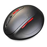 WBF Mouse Wireless - Mouse da Gioco Wireless Mouse da Gioco Verticale Ergonomico Ricaricabile Mouse USB A 7 Tasti per ...