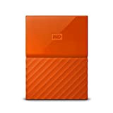 WD 2TB My Passport Hard Disk Esterno Portatile, USB 3.0, Arancione - WDBYFT0020BOR-WESN