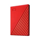WD 2TB My Passport Rosso, Hard Disk Portatile USB 3.0 con software per la gestione dei dispositivi, backup e protezione ...