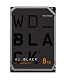 WD_BLACK Hard Disk Interno, Prestazioni 3.5" - Classe 7.200 RPM, SATA 6 Gb/s, Cache 256 MB, Nero, 8 TB