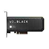 WD BLACK SSD AN1500 1TB NVMe con scheda aggiuntiva, velocità di lettura fino a 6.500 MB/s e di scrittura fino ...