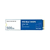 WD Blue SN570 500GB High-Performance M.2 PCIe NVMe SSD, con velocità di lettura fino a 3500 MB/s