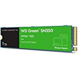 WD Green SN350 da 1 TB, NVMe SSD - Gen3 PCIe, QLC, M.2 2280, con velocità di lettura da 3,200 ...
