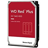 WD Red Plus 10 TB NAS 3.5" Disco Rigido Interno, Classe 7.200 RPM, SATA 6 GB/s, CMR, Cache 256 MB