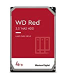 WD RED Unità Interna per NAS da 4 TB, 5400 Giri/Min, SATA 6 Gb/s, SMR, 256 MB di Cache, 3.5"