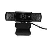 Webcam 1080p, USB 2.0 30fps 1920x1080p PC Camera con Angolo di Visione Regolabile e Microfono Integrato Plug Play per Vista ...