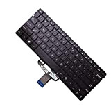 Weilifang Tastiere Efficienti tastiere di ricambio retroilluminate per Zenbook UX310