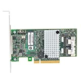 Wendry Scheda Raid, LSI 9267-8i 2208 Disco di Controllo Principale, Scheda di Controllo Raid, PCIEx8 6GBps 512M RAID0 1 5 ...