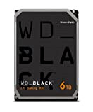 WESTERN DIGITAL Disco Rigido da Gioco WD Desktop Black 6TB 3.5 HDD 7200RPM WD6004FZWX, Aluminium, Nero
