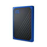 Western Digital WD My Passport Go SSD Portatile, 1 TB, Blu (Bordo Cobalto)