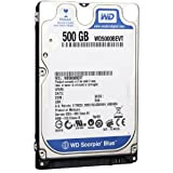 Western Digital WD5000BEVT Scorpio Blue 500GB Hard-Disk interno (6,4 cm (2,5 pollici), 5400RPM, 8MB Cache, SATA)