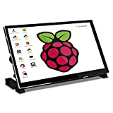 WIMAXIT Raspberry Pi 4 Touch Screen, 7 pollici Schermo portatile Raspberry Pi IPS da1024X600IPS con monitor HDMI USB in vetro ...