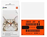 Xiaomi Mi Portable Photo Printer Paper, Carta per Mi Portable Photo Printer, Carta per Stampante Portatile, 20 fogli, 50mm x ...