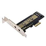 Xiwai Scheda adattatore PCI-E 3.0 x1 da corsia a M.2 NGFF M-Key SSD Nvme AHCI PCI Express