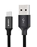XSSIVE NYLION Cavo da USB-A a micro USB, 2M lungo, cavo di ricarica, ricarica rapida, cavo dati, compatibile con Samsung ...