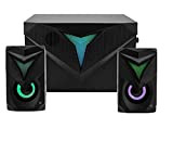 Xtreme Casse PC 2.1 con Subwoofer USB TURTLE Speakers con LED 33208