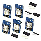 XTVTX 5PCS Scheda di sviluppo Wifi con Chip ESP8266 Modulo ESP-12F 4MB per Arduino per