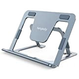Yangkelly Supporto per Tablet Pieghevole e Regolabile, Supporto da Tavolo in Lega di Alluminio per iPad da 7 a 12.9, ...