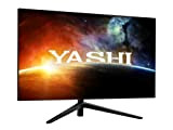 Yashi Monitor 27'' Pioneer, full Frameless 2K 2ms MPRT 350cd/m2, FreeSync, 75Hz, Multimediale, Ambient RGB Breathing Led, 2560x1440px