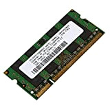 yoligan Memoria DDR2 da 2 GB, 667 MHz, PC2 5300, memoria per computer portatile, 1,8 V, 200 pin, SODIMM per