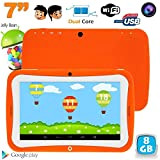 YONIS Android Jelly Bean Yokid - Tablet touch per bambini, 8 GB + SD 32 GB, colore: Arancione