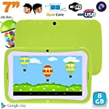 YONIS Android Jelly Bean Yokid - Tablet touch per bambini, 8 GB + SD 16 GB, colore: Verde