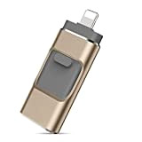 YOOPE Chiavetta USB, chiavetta USB 3.0, per dispositivi di memorizzazione esterna i-Phone i-Pad da 128 GB, adatta per qualsiasi modello ...
