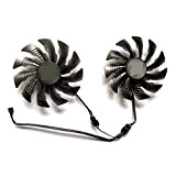 Youngran 2pcs 95mm. PLD10015B12H 4 Pin. for GeForce. GTX 1060 GPU. Fan Compatibile for Gigabyte RX580 XTR GTX1060 Schede Xtreme ...