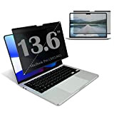 Ytaland, Filtro Privacy Magnetico Premium per MacBook Air 13,6" chip M2 2022 (modello: A2681), Filtro Anti Luce Blu Protettiva Compatibile ...