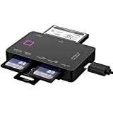 zedela Lettore Schede SD, Lettore Micro SD, 7 in 1 Card Reader USB 3.0/ Lettura in Parallelo di più schede ...
