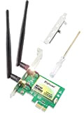 Ziyituod Scheda di Rete Wireless Wi-Fi con Bluetooth 4.2, 1200M(5G 867Mbps / 2,4G 300Mbps) Scheda di Rete PCI, Wireless Express ...