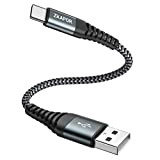 ZKAPOR Cavo USB C Corto 30CM, Cavo USB C Ricarica Rapida 3A Nylon Intrecciato Cavo Tipo C Compatibile per Samsung ...