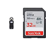 Zoom - H5 - registratore 4 tracce - interfaccia USB & Sandisk Ultra 32Gb Sdhc Scheda, Fino A 120 Mb/S, ...