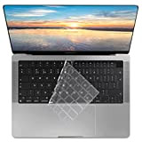 ZYB Ultrasottile Copritastiera per MacBook, Accessori Macbook Copritastiera con 2022 MacBook Air M2 13.6 Pollici, 2021-2022 MacBook Pro 14 M1 ...