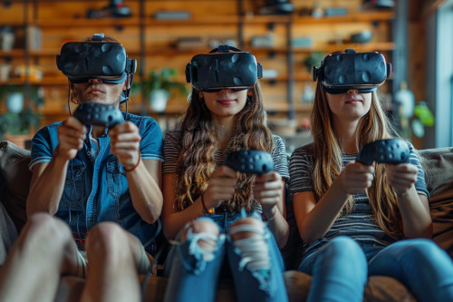 Giochi e intrattenimento con realtà virtuale